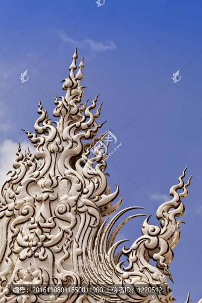 Wat,Rong,Khun；清萊省