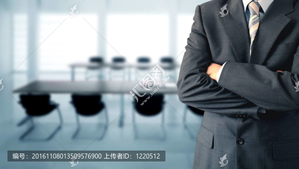 商人在一個(gè)會(huì)議室