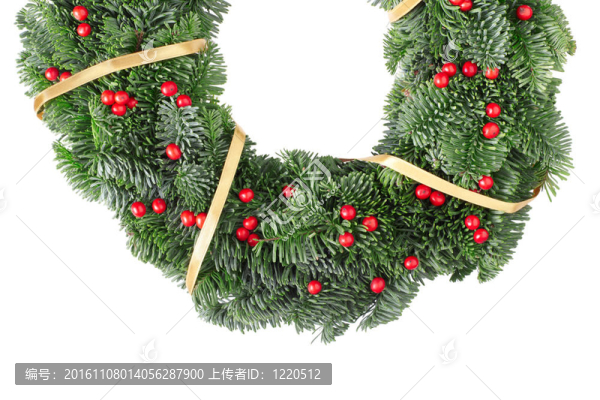 圣誕花環(huán)的邊界