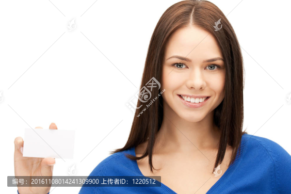 帶名片的女人
