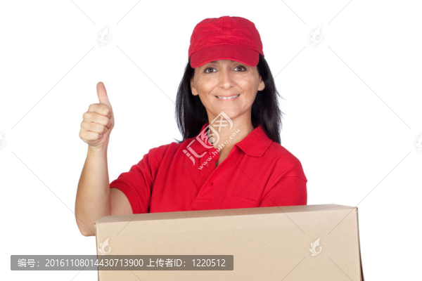 黑色與紅色制服的經(jīng)銷商