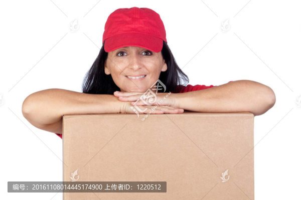 黑色與紅色制服的經(jīng)銷商