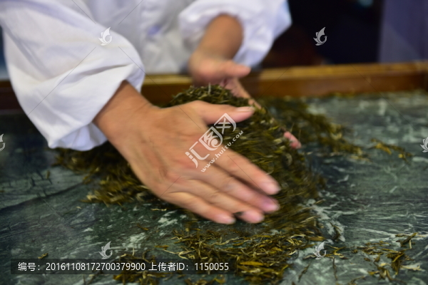 湖北恩施玉露手工茶加工