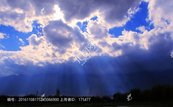 云南大理天空