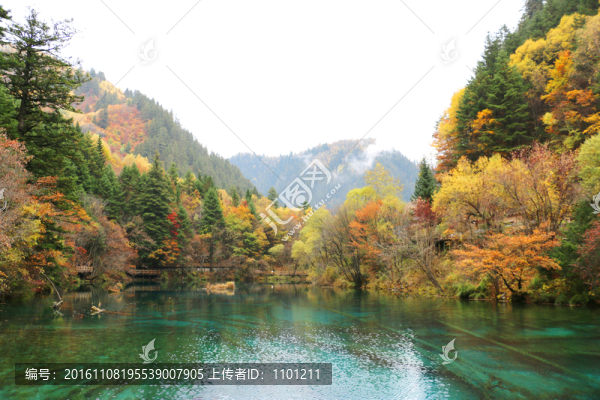 秋天的九寨溝