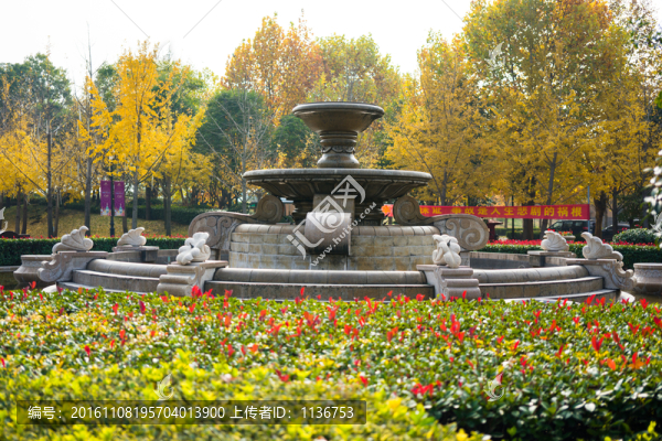 小區(qū)園林噴水池