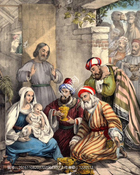 智者帶禮物給Baby,Jesus