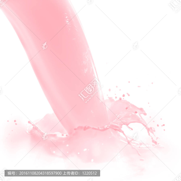草莓牛奶飛濺
