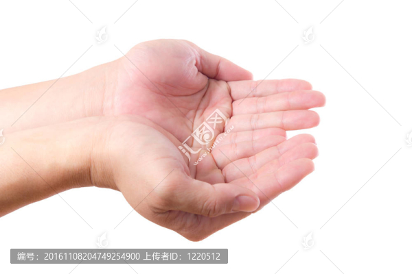 手