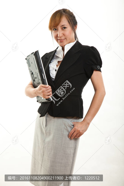 漂亮的四十多歲的亞洲商人