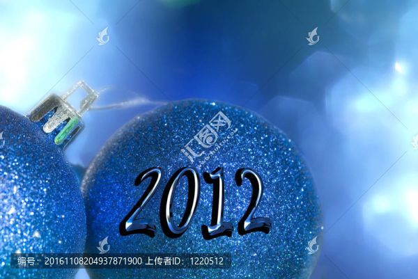 背景圣誕裝飾品2012