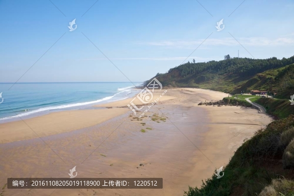 該海灘的沙灘