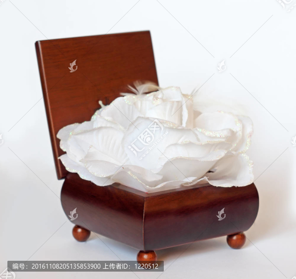 木制的箱子