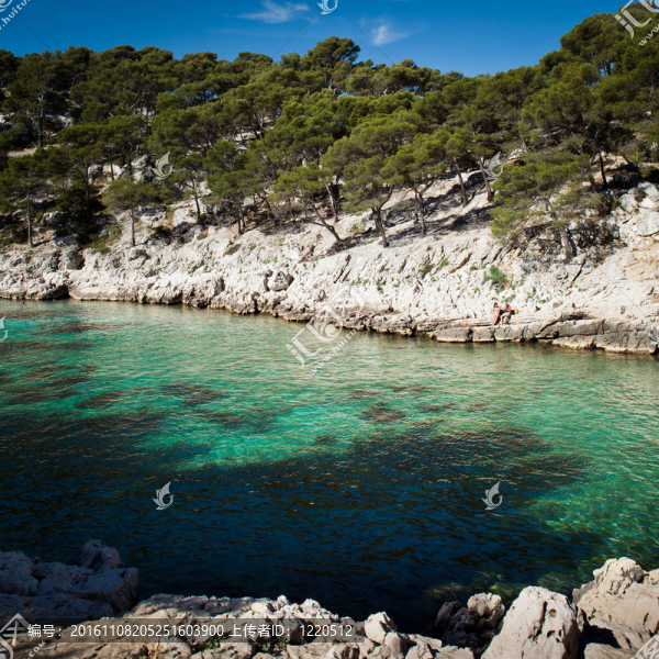 燦爛的南法國海岸（Calanques,de,Cassis）
