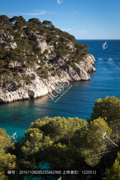 燦爛的南法國海岸（Calanques,de,Cassis）