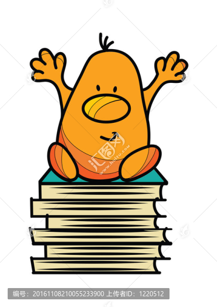 羅迪坐在一堆書