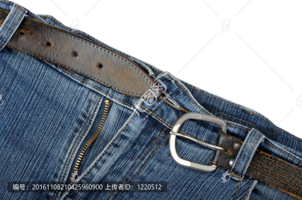 舊牛仔褲和腰帶