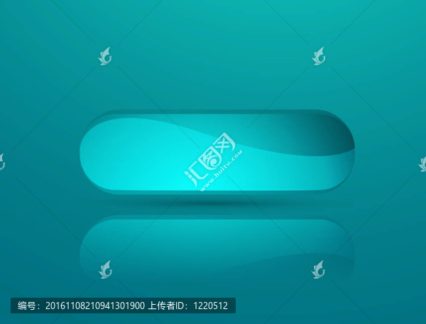 藍(lán)色光澤按鈕