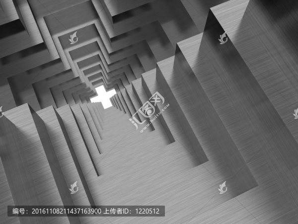 摘要交叉金屬拉絲背景