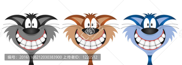 黑色的貓，藍(lán)色的貓