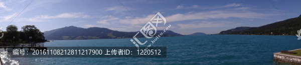 阿特湖湖全景