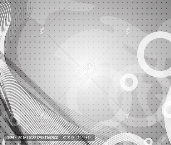 抽象向量灰線