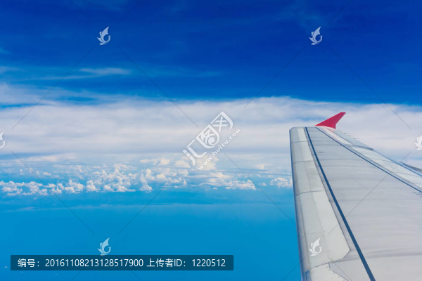 飛機機翼在高空飛行時飛機的某些部件