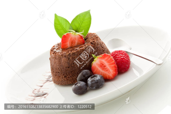 草莓巧克力甜點