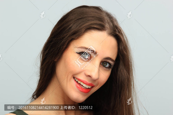 魅力美麗少婦肖像