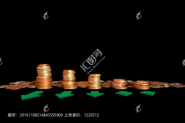 在棧中的硬幣與箭頭