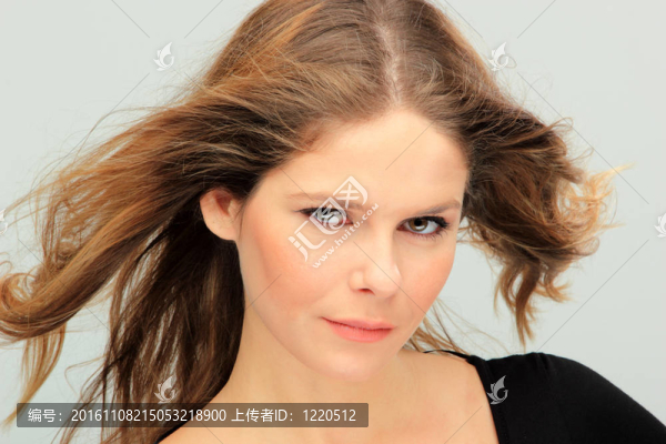 魅力美麗少婦肖像