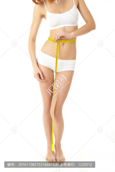 女性身體護(hù)理和大腿上的黃色措施