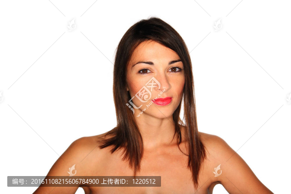 性感的黑發(fā)女人