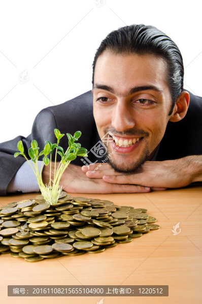 商人用金苗和金幣