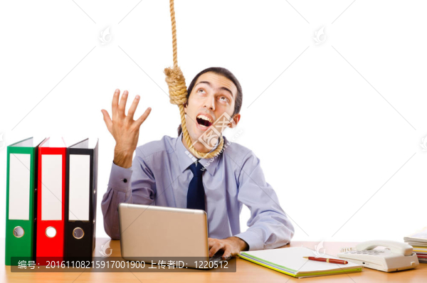 商人與自殺的想法