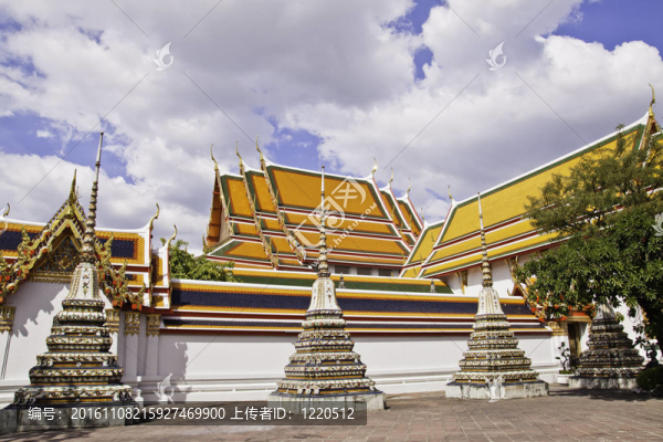 PRA卻圖彭寺寺曼谷泰國(guó)
