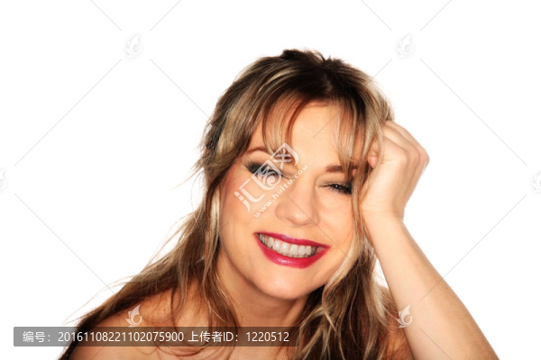 漂亮的金發(fā)女人