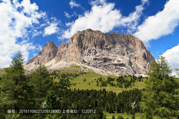 langkofel,-薩索高山