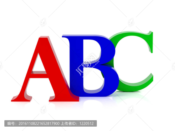 字母表的三個(gè)字母