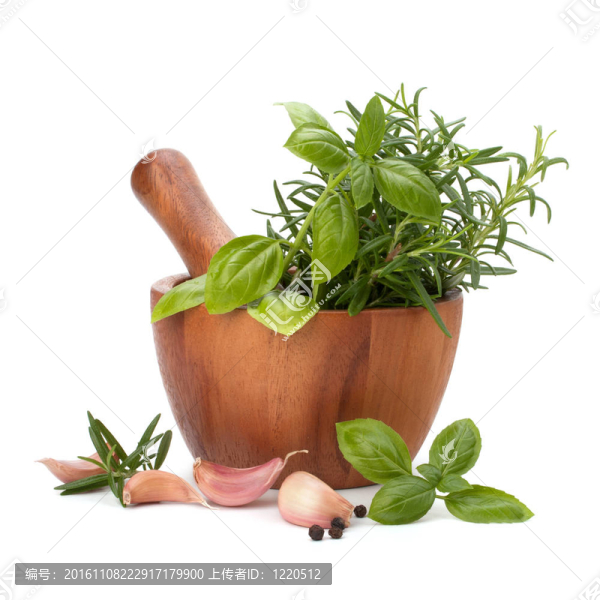 木粉中的新鮮香料和香料