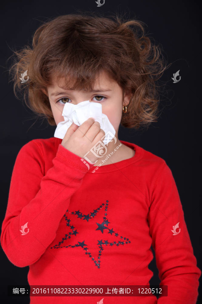 我感冒了。