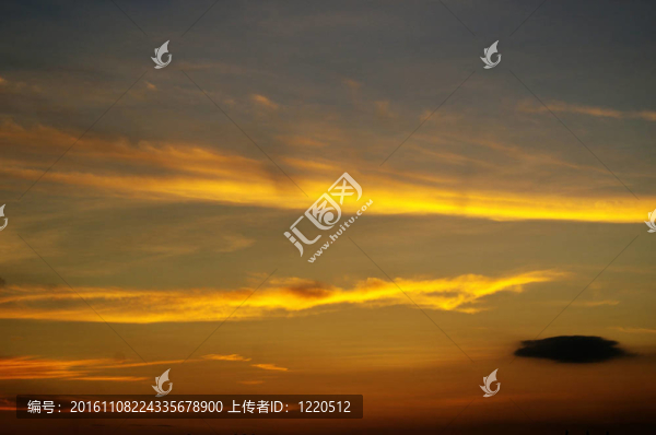 晚霞