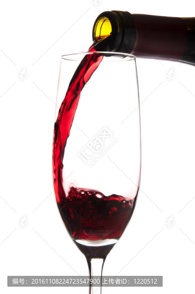 把紅葡萄酒
