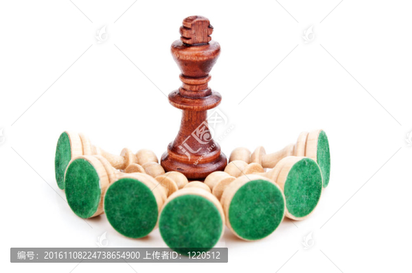 棋王包圍的棋子