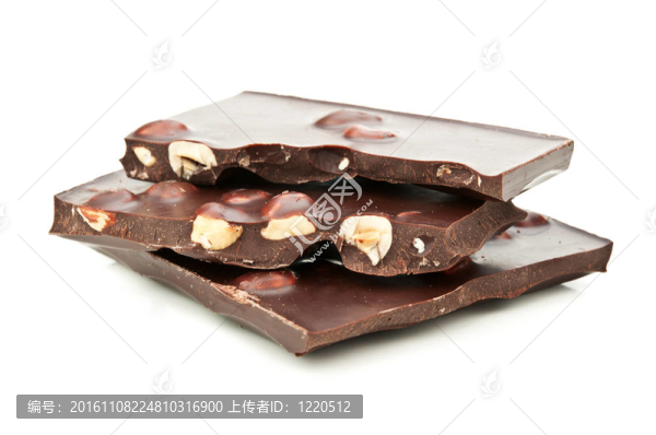 帶堅果的巧克力條