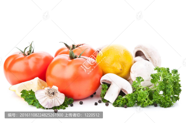 蔬菜和香料的組合物
