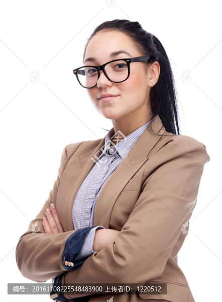 年輕的女商人