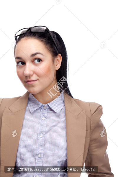 年輕的女商人