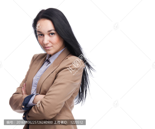年輕的女商人