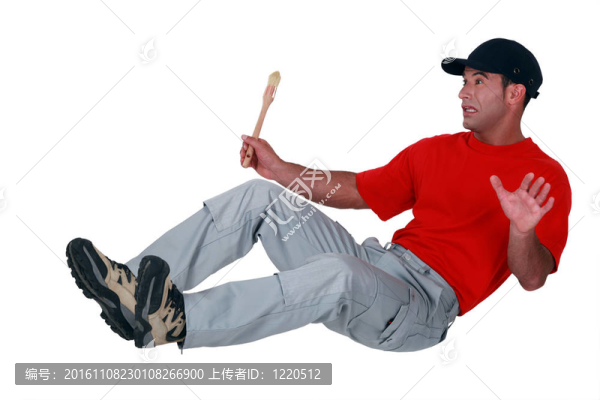 畫家失去了平衡